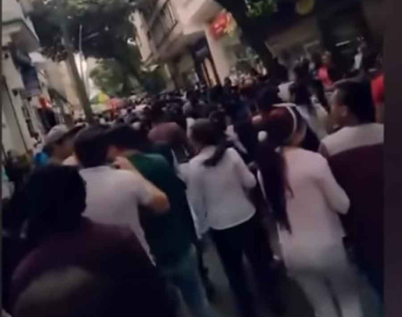 Snimci potresa u Venecueli