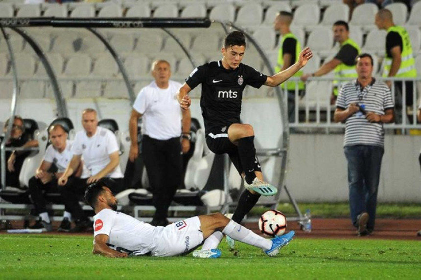 Trijumf crno-bijelih: Partizan - Molde 2:1