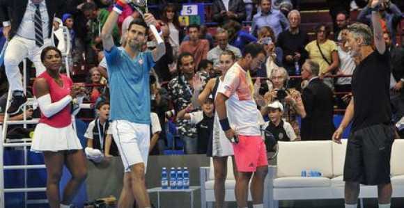 Nole, Serena i slavni teniski par oduševili publiku u Milanu!
