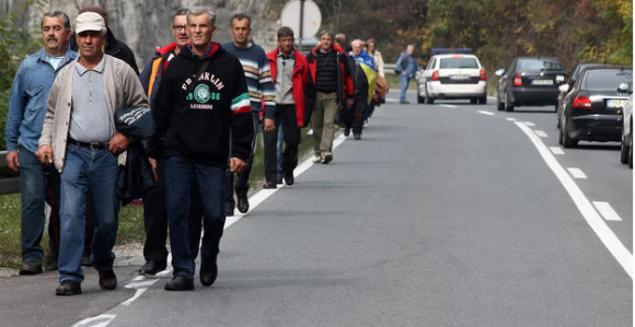 Pješice po radni staž u Sarajevo