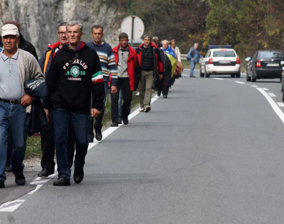 Pješice po radni staž u Sarajevo
