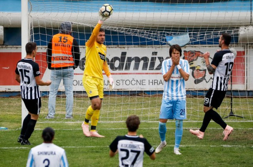 Očajni Partizan samo do boda u Kuli!
