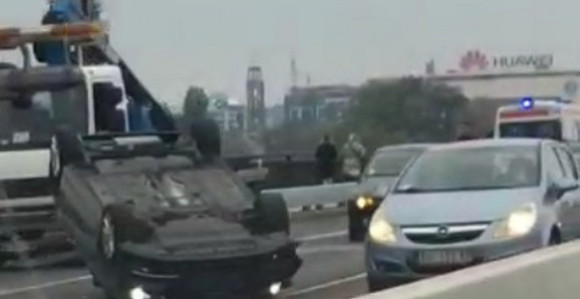 Beograd: Haos na Brankovom mostu 