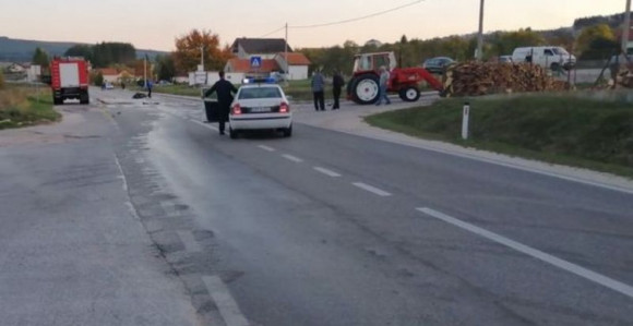 U sudaru kod Livna poginuo motociklista 