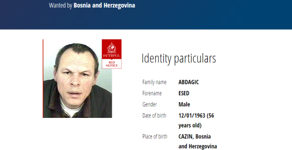 Sud: Raspisana potjernica za Esedom Abdagićem