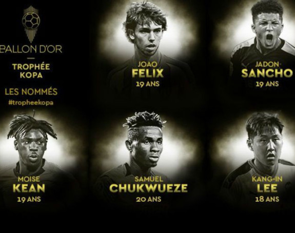 Ko je najbolji mladi fudbaler svijeta?