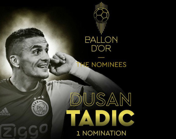 Tadić na spisku za Zlatnu loptu uz Mesija, Ronalda i Salaha!