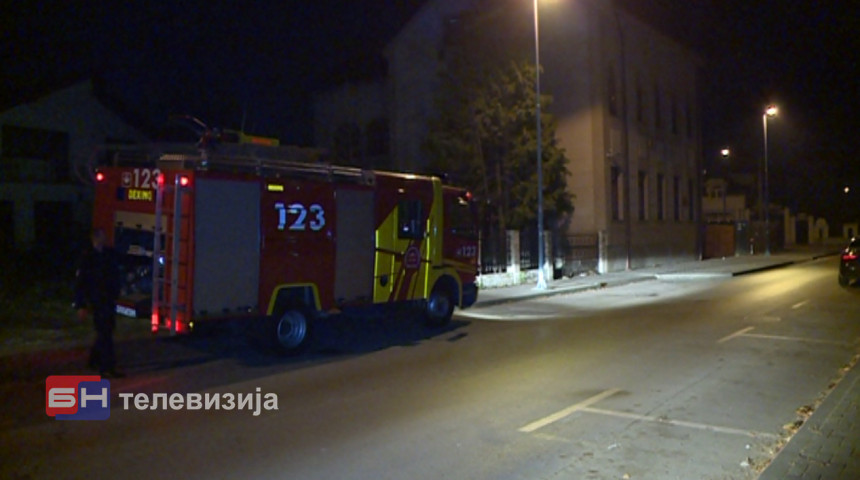 Požar u napuštenoj kući u centru Bijeljine