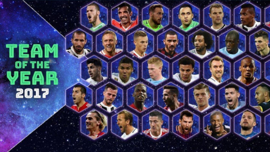 UEFA tim godine: 50 imena, nijedno iz Srbije!