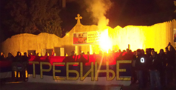 Trebinje: Podrška generalu Mladiću
