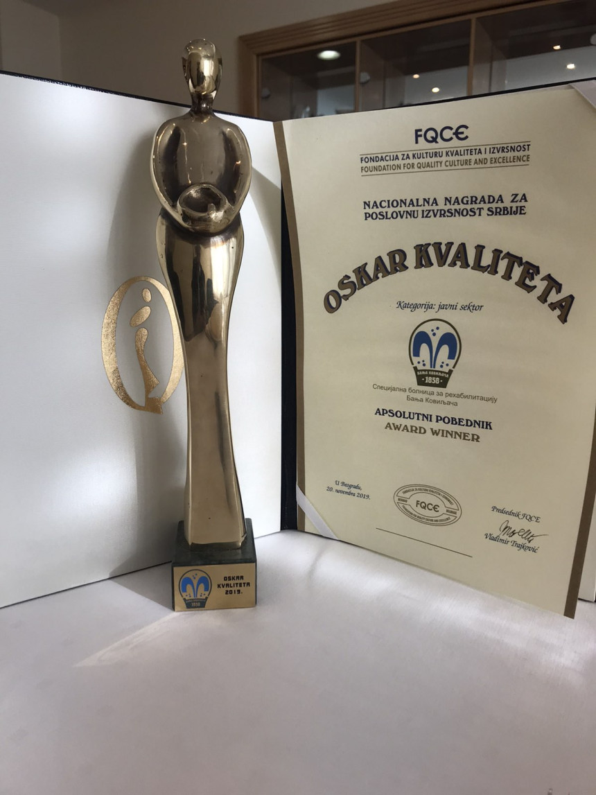 Dodijeljene nagrade "Oskar kvaliteta" za 2019. godinu