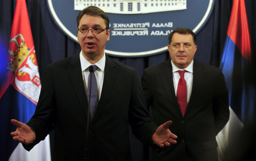 Sastanak: Aleksandar Vučić - Milorad Dodik