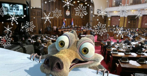 Ledeno doba u Skupštini Srbije