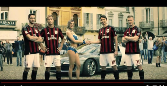 Video: Miha i "rosoneri" - loptom protiv pljačkaša!