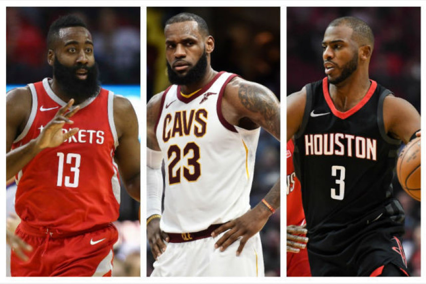 Hjustonov megalomanski plan: Lebron + CP3 + Harden!