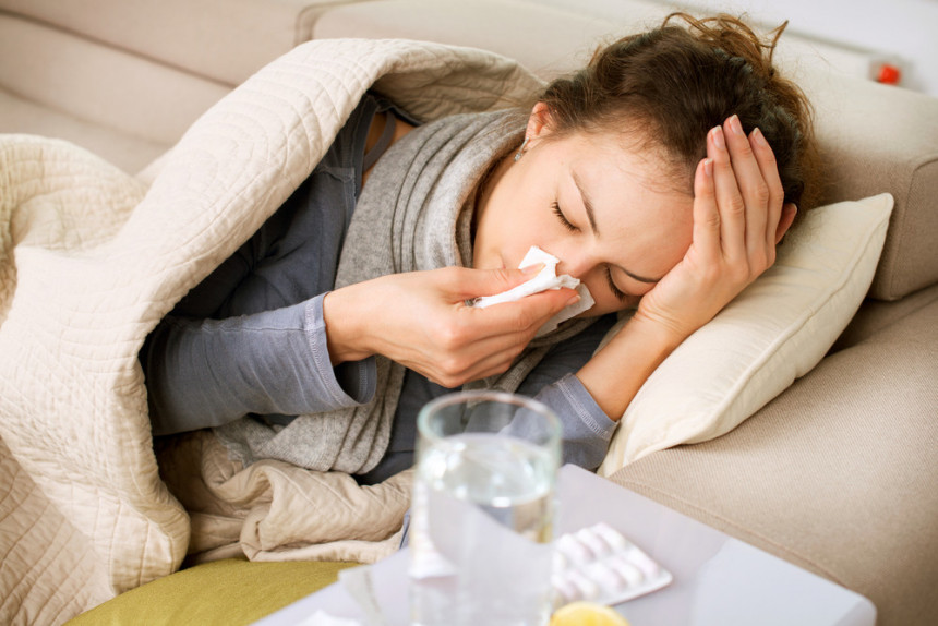 Pet simptoma po kojima se razlikuju prehlada i grip