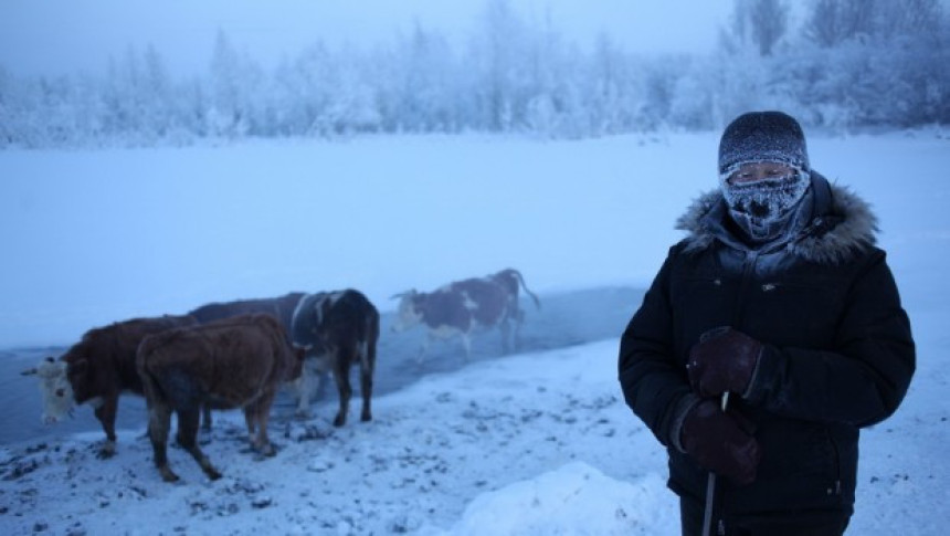 Најхладније (-67,7 °Ц) село на свијету