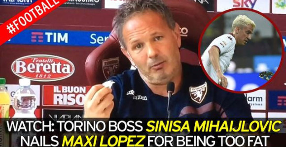 Mihajlović Maksiju Lopesu: Smršaj - ''veš mašina'' ti je još tu!
