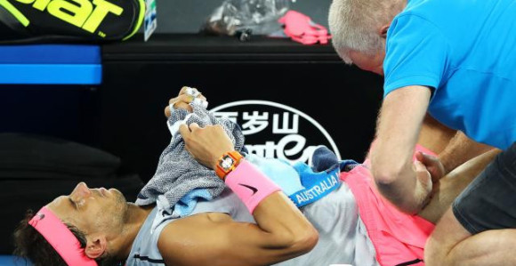 AO: Nadal zbog bolova predao meč Čiliću!