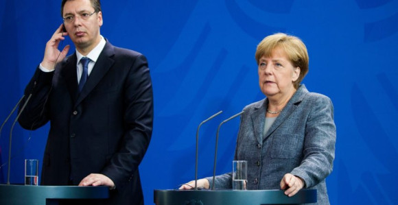 Vučić danas sa Angelom Merkel