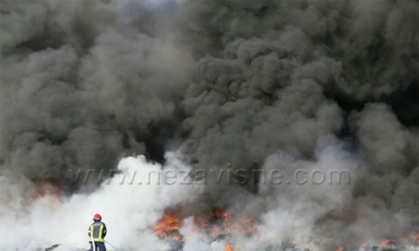 Пожар на депонији у Рамићима 