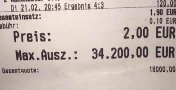 Imao je 34.000 € u džepu, a onda je pao osmi gol!