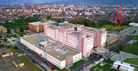 Kod UKC-a hotel i trgovački centar