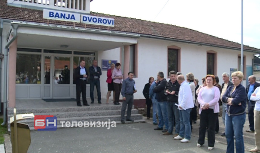 Štrajk radnika u Banji "Dvorovi"