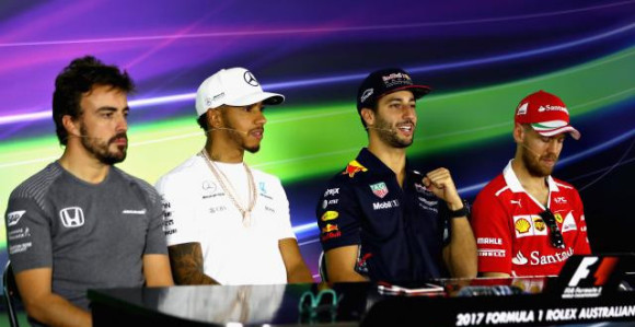 F1 - Hamilton: Vi ste favoriti! Fetel: Ne, vi ste!