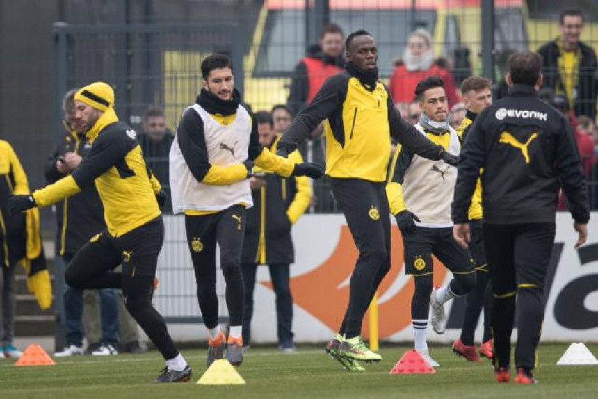 Video: Bolt na probi u Borusiji Dortmund!