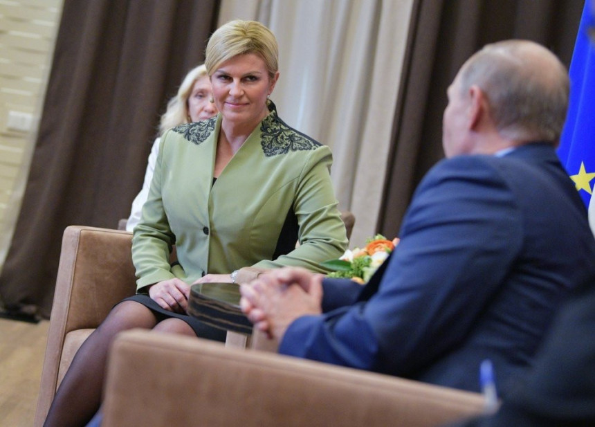 Kolinda na udaru zbog Putina!