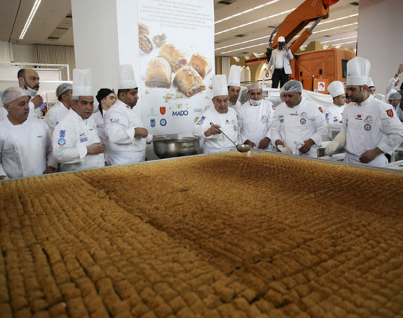 Turska baklava za knjigu rekorda