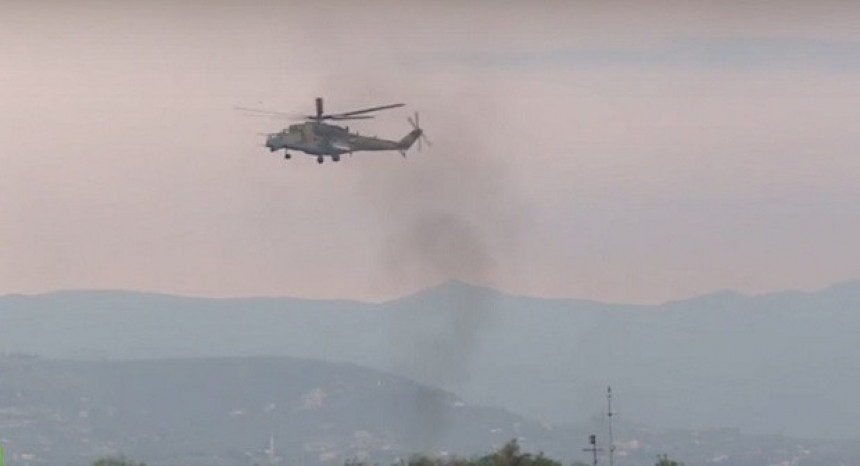 Ruski Mi-35 „love“ teroriste u Iraku