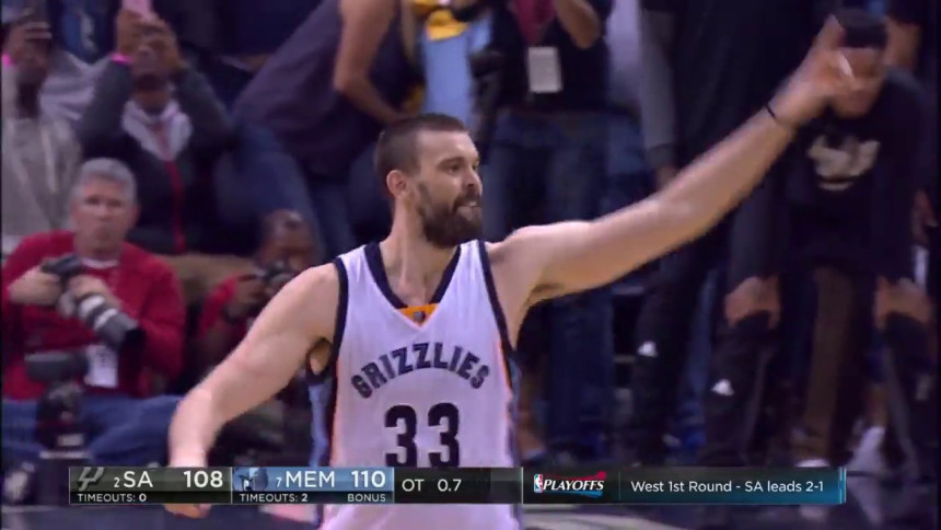Video: "Klač" Konli i Gasol, Herison kao Lebron!
