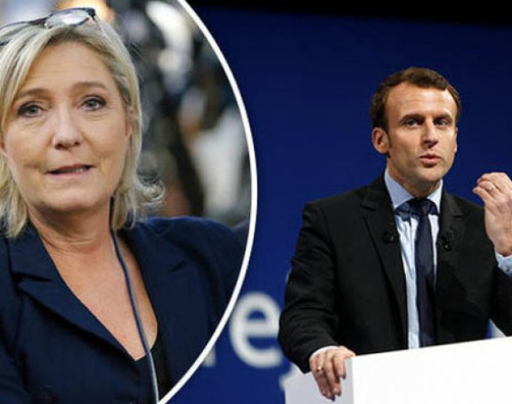 Makron i Le Pen vode u Francuskoj