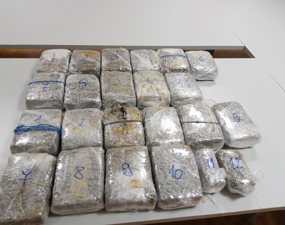 Albanac uhapšen sa 23 kg droge