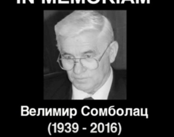 In memoriam: Preminuo Velimir Sombolac!