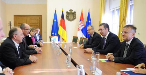 Vučić i članovi Bundestaga o EU