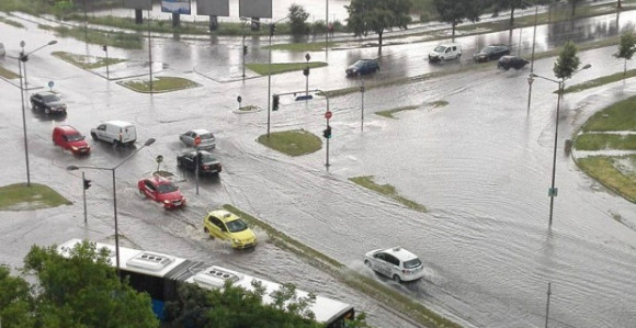 Nevrijeme u Novom Sadu