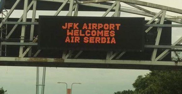 Avion "Nikola Tesla" sletio u Njujork