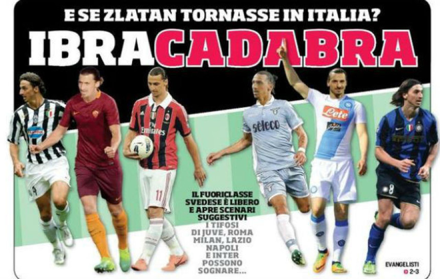 Italija čeka Ibrakadabru!