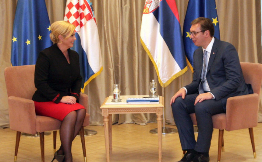 Vučić i Kolinda u četiri oka