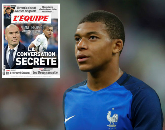 Zidanov tajni sastanak sa Mbapeom...