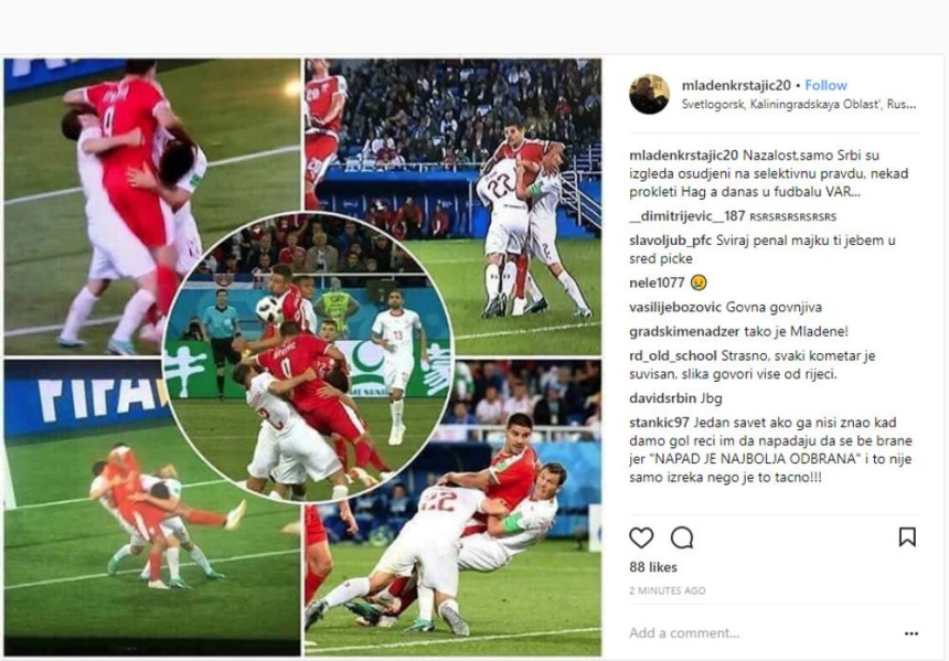 Krstajić: Nekad prokleti Hag, danas VAR!