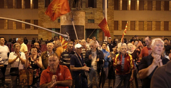 Protest opet na ulicama Skoplja   
