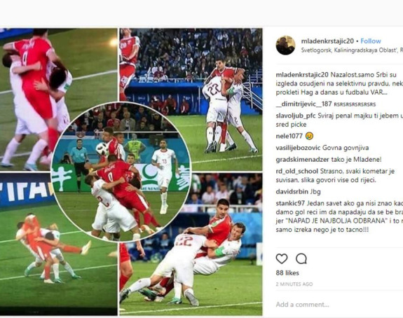 Krstajić: Nekad prokleti Hag, danas VAR!