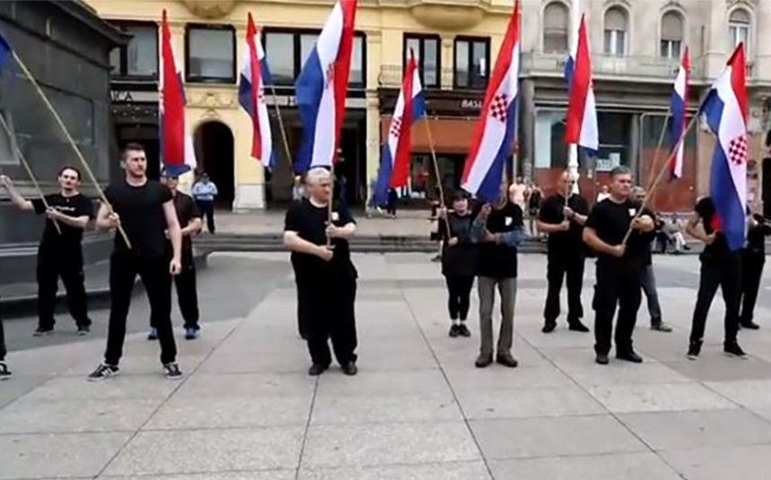 Усташтво не јењава у Загребу 