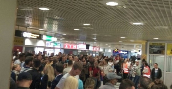 Dočekani srpski sportisti na aerodromu
