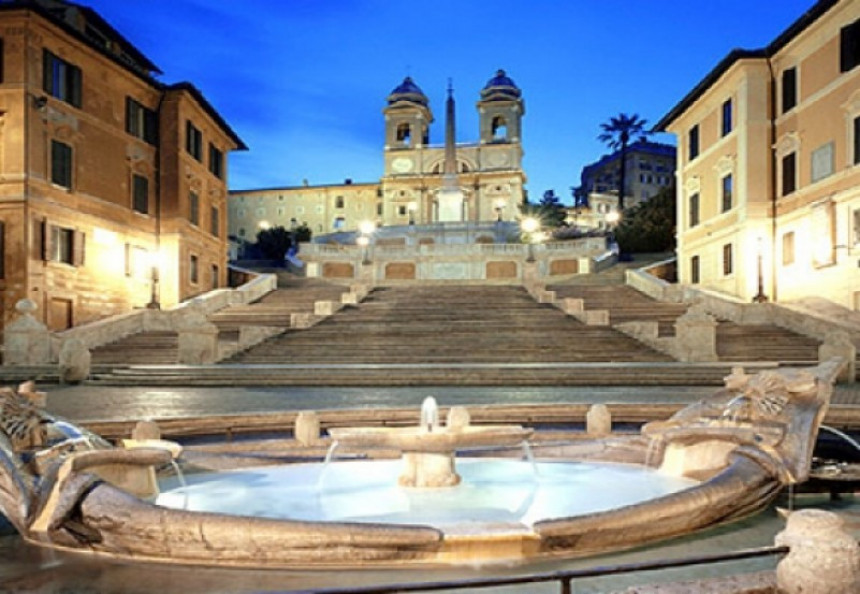 Obnovljene Španske stepenice u Rimu