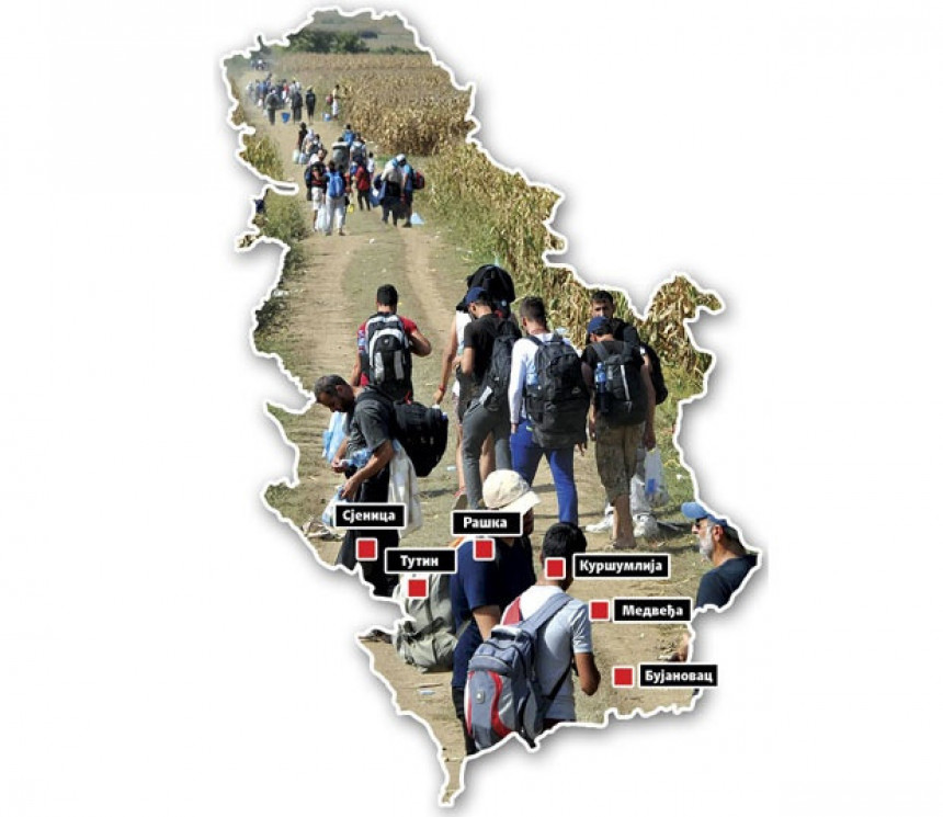 Мигранти улазе у Србију и преко тзв. Косова